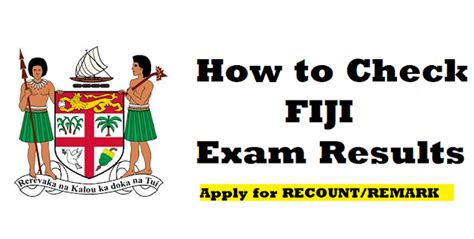 How to Check Fiji Ministry of Education Exam Results .